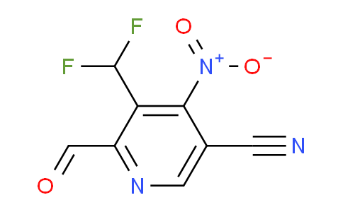AM43700 | 1805429-66-6 | 5-Cyano-3-(difluoromethyl)-4-nitropyridine-2-carboxaldehyde