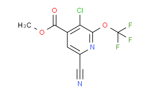 AM43706 | 1803709-60-5 | Methyl 3-chloro-6-cyano-2-(trifluoromethoxy)pyridine-4-carboxylate