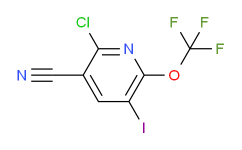 2-Chloro-3-cyano-5-iodo-6-(trifluoromethoxy)pyridine