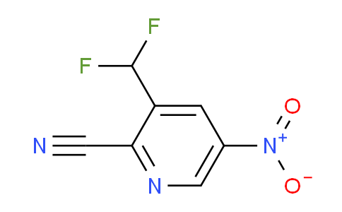 2-Cyano-3-(difluoromethyl)-5-nitropyridine