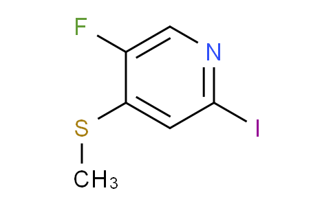5-Fluoro-2-iodo-4-(methylthio)pyridine