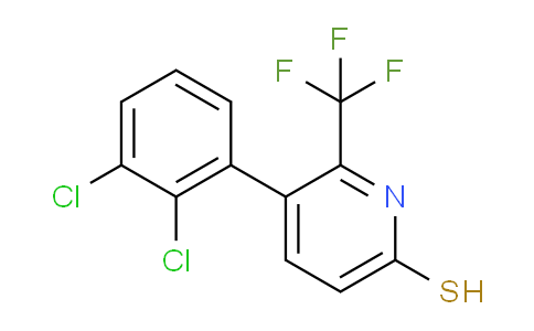 3-(2,3-Dichlorophenyl)-6-mercapto-2-(trifluoromethyl)pyridine