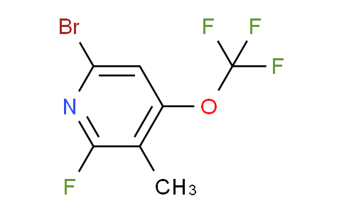 AM43723 | 1803668-96-3 | 6-Bromo-2-fluoro-3-methyl-4-(trifluoromethoxy)pyridine