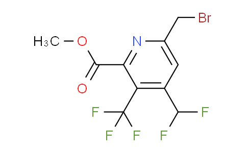 AM43726 | 1361907-88-1 | Methyl 6-(bromomethyl)-4-(difluoromethyl)-3-(trifluoromethyl)pyridine-2-carboxylate