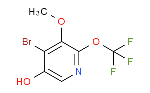 AM43736 | 1804680-13-4 | 4-Bromo-5-hydroxy-3-methoxy-2-(trifluoromethoxy)pyridine