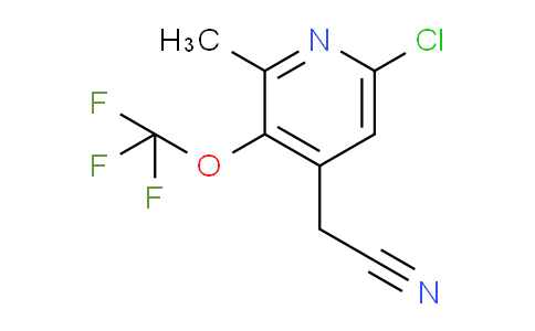 AM43753 | 1803620-32-7 | 6-Chloro-2-methyl-3-(trifluoromethoxy)pyridine-4-acetonitrile