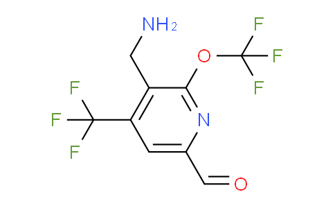 AM43754 | 1806058-49-0 | 3-(Aminomethyl)-2-(trifluoromethoxy)-4-(trifluoromethyl)pyridine-6-carboxaldehyde