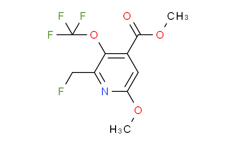 AM43757 | 1804759-69-0 | Methyl 2-(fluoromethyl)-6-methoxy-3-(trifluoromethoxy)pyridine-4-carboxylate