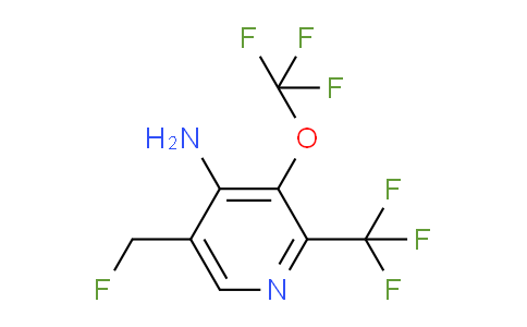 AM43758 | 1804538-97-3 | 4-Amino-5-(fluoromethyl)-3-(trifluoromethoxy)-2-(trifluoromethyl)pyridine