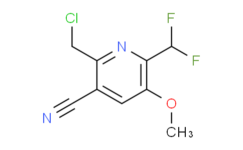AM43765 | 1805187-99-8 | 2-(Chloromethyl)-3-cyano-6-(difluoromethyl)-5-methoxypyridine