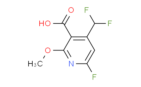 AM43767 | 1805174-18-8 | 4-(Difluoromethyl)-6-fluoro-2-methoxypyridine-3-carboxylic acid