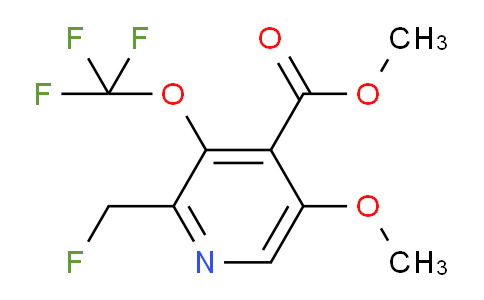 AM43772 | 1804473-73-1 | Methyl 2-(fluoromethyl)-5-methoxy-3-(trifluoromethoxy)pyridine-4-carboxylate
