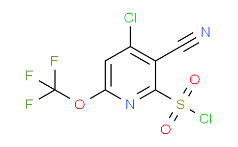 AM43780 | 1804551-26-5 | 4-Chloro-3-cyano-6-(trifluoromethoxy)pyridine-2-sulfonyl chloride