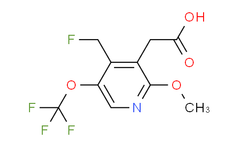 AM43783 | 1804929-75-6 | 4-(Fluoromethyl)-2-methoxy-5-(trifluoromethoxy)pyridine-3-acetic acid