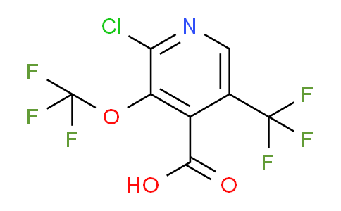 AM43786 | 1804325-40-3 | 2-Chloro-3-(trifluoromethoxy)-5-(trifluoromethyl)pyridine-4-carboxylic acid