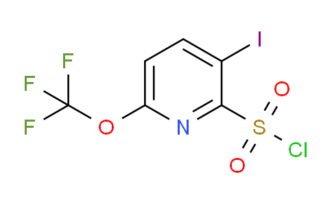 AM43801 | 1804611-27-5 | 3-Iodo-6-(trifluoromethoxy)pyridine-2-sulfonyl chloride