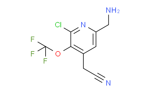 AM43805 | 1804667-19-3 | 6-(Aminomethyl)-2-chloro-3-(trifluoromethoxy)pyridine-4-acetonitrile