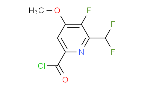 AM43807 | 1805605-88-2 | 2-(Difluoromethyl)-3-fluoro-4-methoxypyridine-6-carbonyl chloride