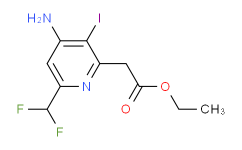 AM43810 | 1804364-81-5 | Ethyl 4-amino-6-(difluoromethyl)-3-iodopyridine-2-acetate