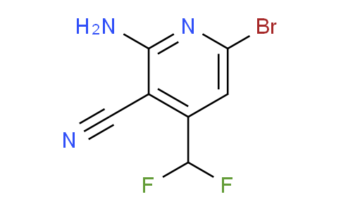 2-Amino-6-bromo-3-cyano-4-(difluoromethyl)pyridine