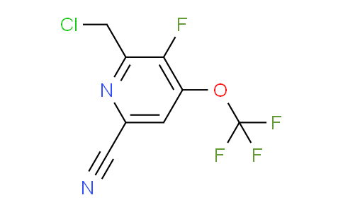 AM43826 | 1806244-83-6 | 2-(Chloromethyl)-6-cyano-3-fluoro-4-(trifluoromethoxy)pyridine