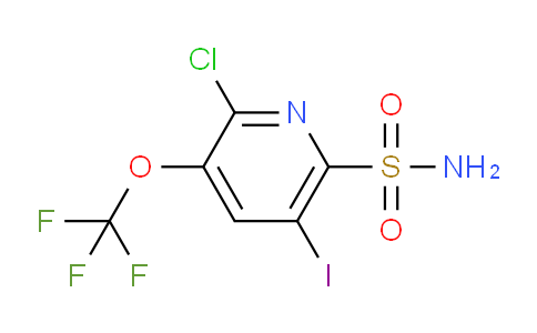 AM43834 | 1804800-52-9 | 2-Chloro-5-iodo-3-(trifluoromethoxy)pyridine-6-sulfonamide