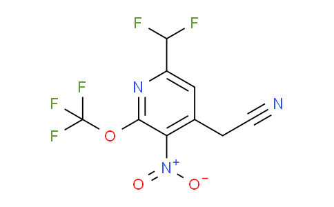 AM43841 | 1806164-87-3 | 6-(Difluoromethyl)-3-nitro-2-(trifluoromethoxy)pyridine-4-acetonitrile