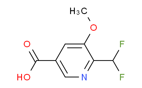 AM43842 | 1806769-42-5 | 2-(Difluoromethyl)-3-methoxypyridine-5-carboxylic acid