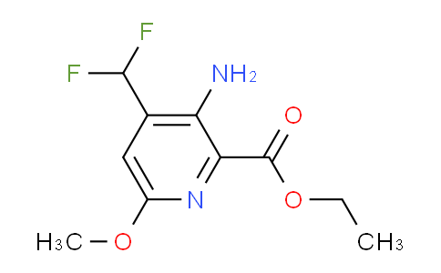 AM43845 | 1805011-28-2 | Ethyl 3-amino-4-(difluoromethyl)-6-methoxypyridine-2-carboxylate