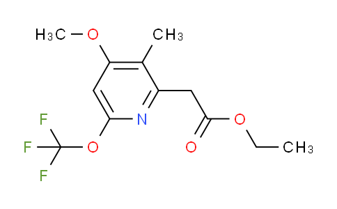 AM43850 | 1806036-41-8 | Ethyl 4-methoxy-3-methyl-6-(trifluoromethoxy)pyridine-2-acetate