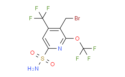 AM43857 | 1805149-16-9 | 3-(Bromomethyl)-2-(trifluoromethoxy)-4-(trifluoromethyl)pyridine-6-sulfonamide