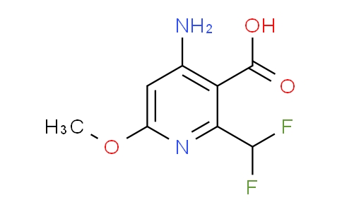 AM43877 | 1805141-97-2 | 4-Amino-2-(difluoromethyl)-6-methoxypyridine-3-carboxylic acid