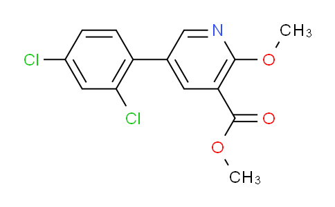 AM43882 | 1361479-59-5 | Methyl 5-(2,4-dichlorophenyl)-2-methoxynicotinate