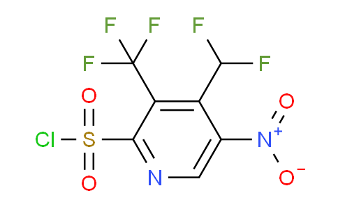 AM43887 | 1361464-24-5 | 4-(Difluoromethyl)-5-nitro-3-(trifluoromethyl)pyridine-2-sulfonyl chloride