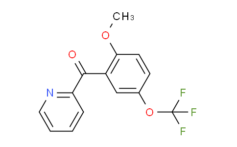 AM43899 | 1261681-25-7 | 2-(2-Methoxy-5-(trifluoromethoxy)benzoyl)pyridine