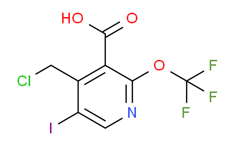 AM43907 | 1804738-07-5 | 4-(Chloromethyl)-5-iodo-2-(trifluoromethoxy)pyridine-3-carboxylic acid
