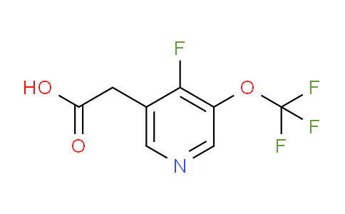 AM43908 | 1804613-91-9 | 4-Fluoro-3-(trifluoromethoxy)pyridine-5-acetic acid