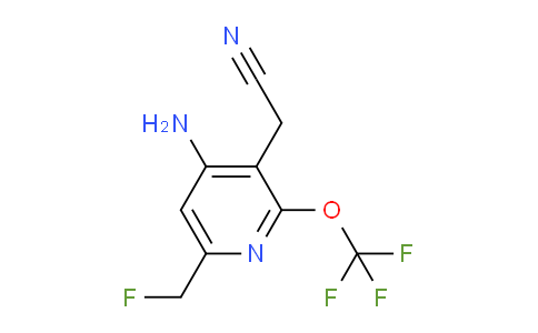AM43909 | 1804481-88-6 | 4-Amino-6-(fluoromethyl)-2-(trifluoromethoxy)pyridine-3-acetonitrile