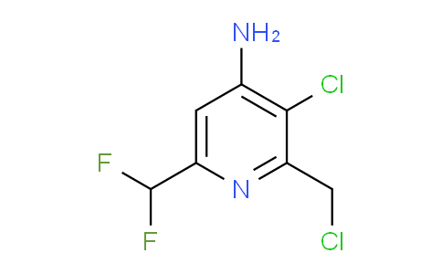 AM43911 | 1806841-45-1 | 4-Amino-3-chloro-2-(chloromethyl)-6-(difluoromethyl)pyridine
