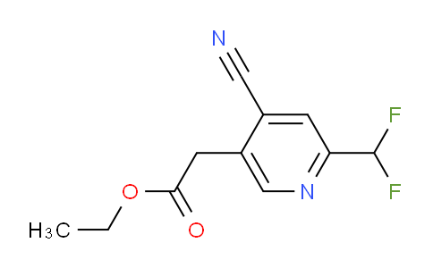 AM43916 | 1807293-61-3 | Ethyl 4-cyano-2-(difluoromethyl)pyridine-5-acetate
