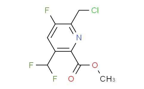 AM43926 | 1807128-28-4 | Methyl 2-(chloromethyl)-5-(difluoromethyl)-3-fluoropyridine-6-carboxylate