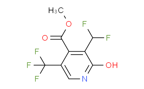 AM43929 | 1805405-56-4 | Methyl 3-(difluoromethyl)-2-hydroxy-5-(trifluoromethyl)pyridine-4-carboxylate