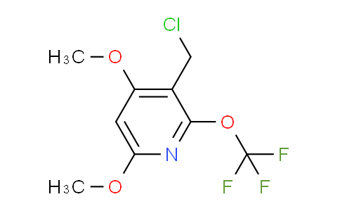 AM43930 | 1805987-20-5 | 3-(Chloromethyl)-4,6-dimethoxy-2-(trifluoromethoxy)pyridine