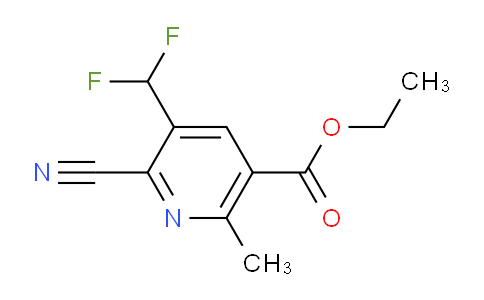AM43935 | 1806953-99-0 | Ethyl 2-cyano-3-(difluoromethyl)-6-methylpyridine-5-carboxylate