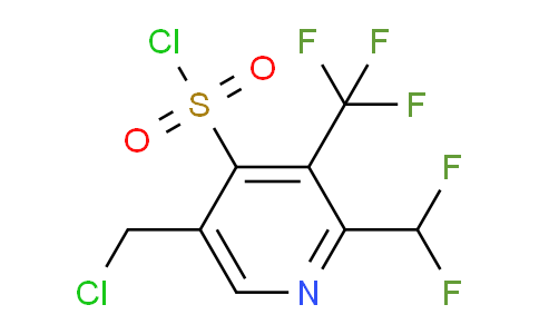 AM43936 | 1361743-13-6 | 5-(Chloromethyl)-2-(difluoromethyl)-3-(trifluoromethyl)pyridine-4-sulfonyl chloride