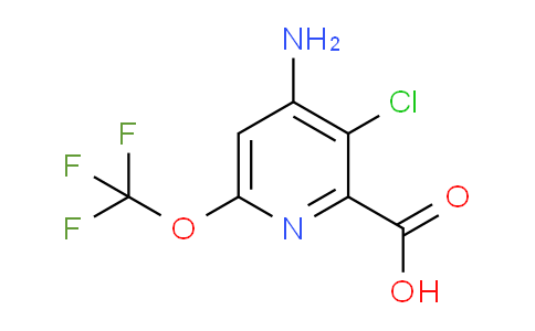 AM43938 | 1804532-58-8 | 4-Amino-3-chloro-6-(trifluoromethoxy)pyridine-2-carboxylic acid