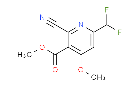 AM43939 | 1805424-66-1 | Methyl 2-cyano-6-(difluoromethyl)-4-methoxypyridine-3-carboxylate