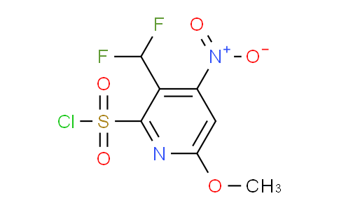 AM43942 | 1361819-70-6 | 3-(Difluoromethyl)-6-methoxy-4-nitropyridine-2-sulfonyl chloride