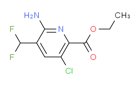 AM43947 | 1805344-38-0 | Ethyl 2-amino-5-chloro-3-(difluoromethyl)pyridine-6-carboxylate