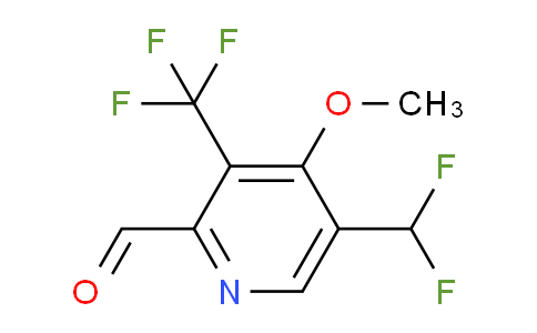 AM43949 | 1804870-70-9 | 5-(Difluoromethyl)-4-methoxy-3-(trifluoromethyl)pyridine-2-carboxaldehyde